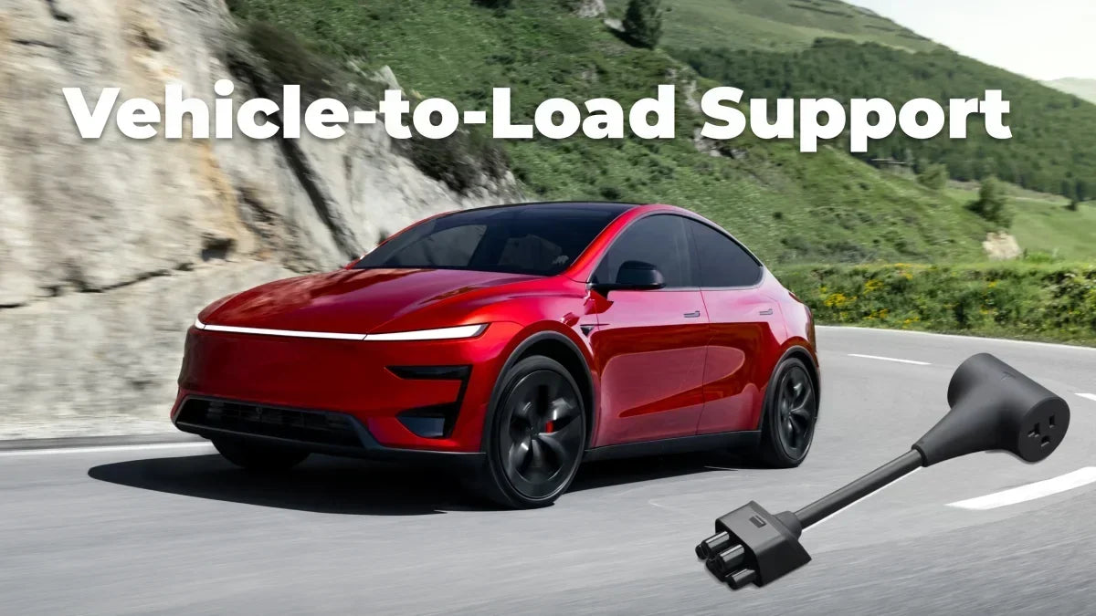 Tesla擴大Model Y V2L支援,部分新款車可變身行動電源