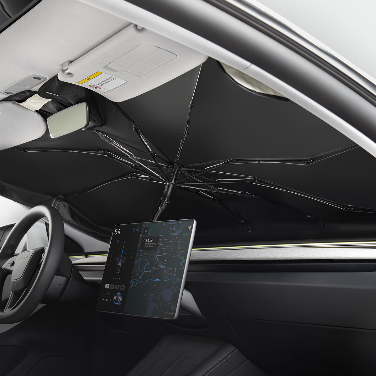 TPARTS Model 3/ Y/ 煥新版3/煥新版Y 前擋遮陽傘