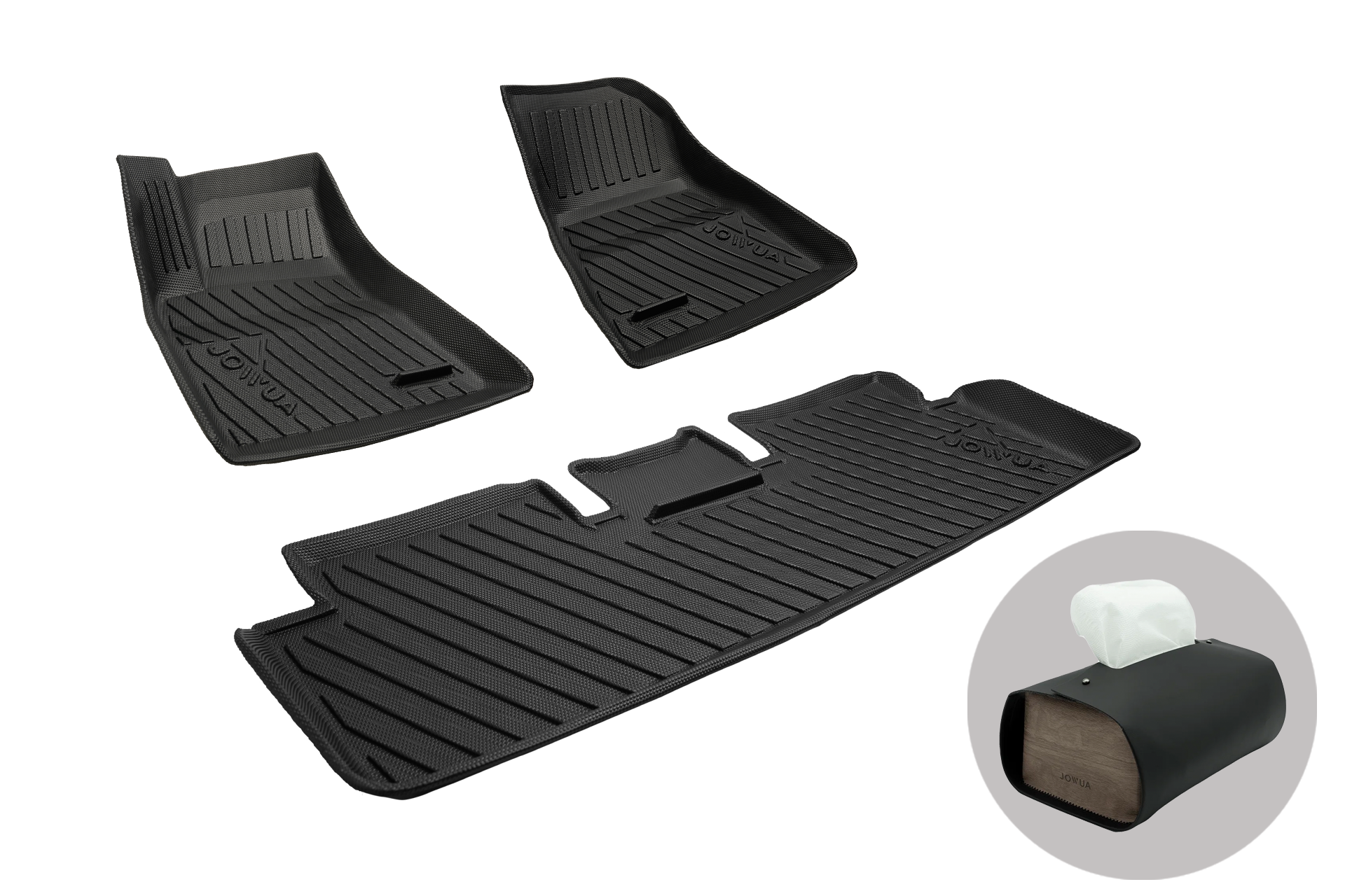 JOWUA 立體防水腳踏墊(Model 3) 2024煥新版適用