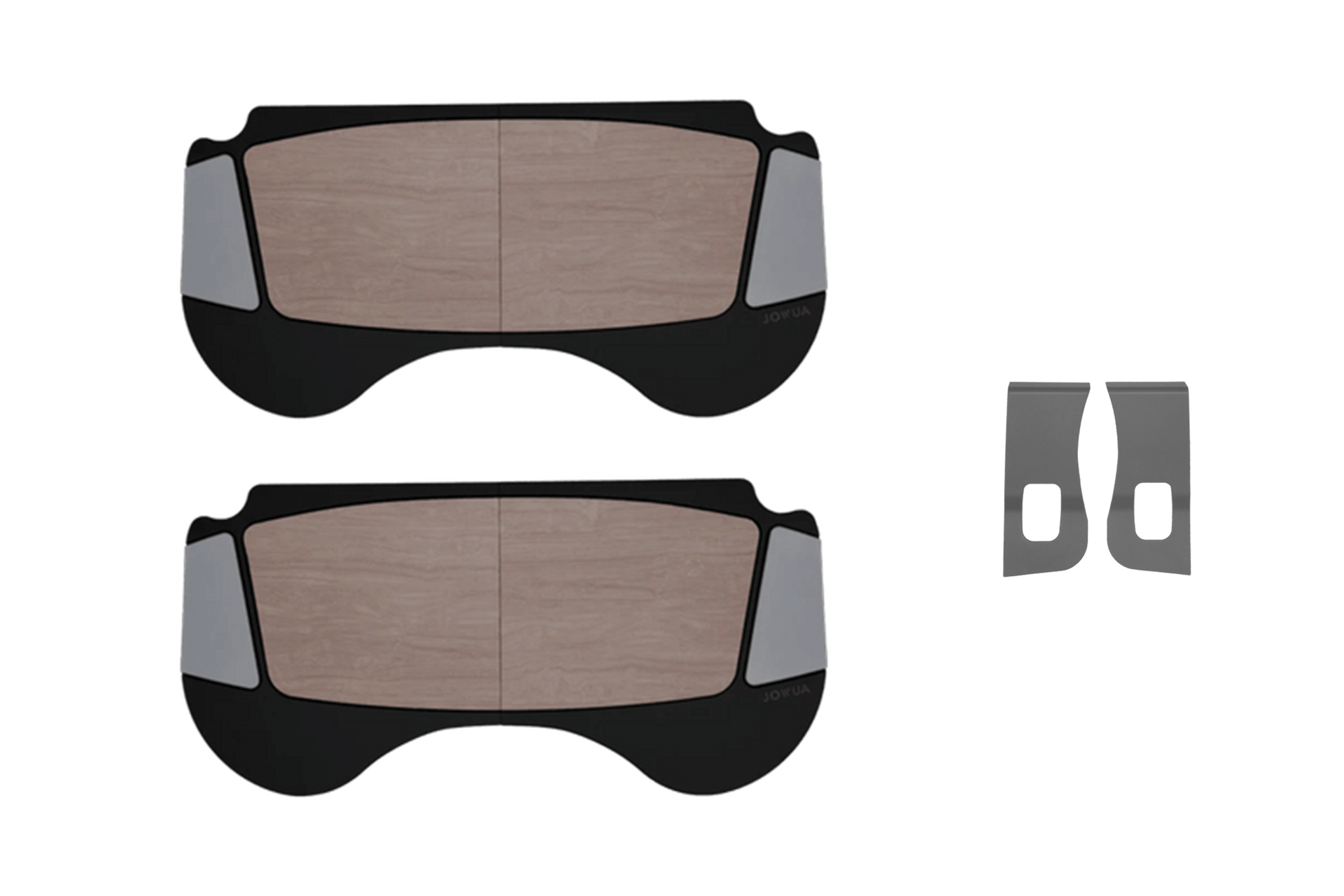 JOWUA 車用折疊桌板 兩入組 (Model 3, 2024+ 煥新版)