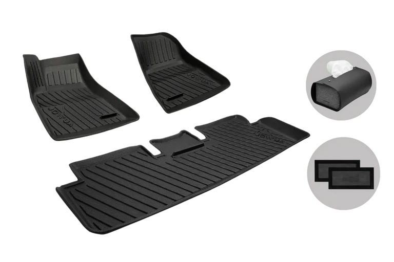 JOWUA 立體防水腳踏墊(Model 3) 2024煥新版適用