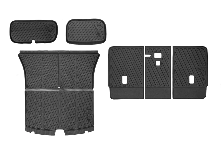 JOWUA 易開式防水行李廂墊|可加選『椅背墊組合』(Model Y 煥新版 2025+/2021-2024)