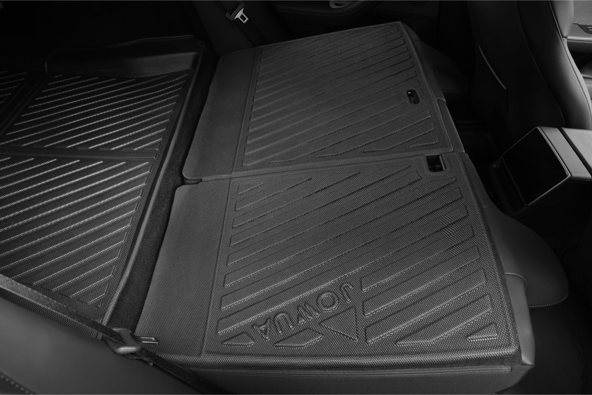 JOWUA立體防水行李廂墊|可加選『椅背墊組合』 (Model 3, 2024+ 煥新版)