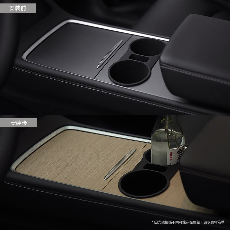 TPARTS Model 3/Y 中控原廠原木中控貼