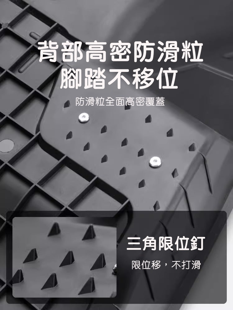 HALOBLK 黑洛 Model 3 Highland/ 煥新版3 超強史詩級雙層腳踏墊