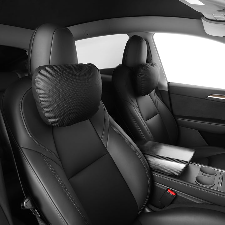 TPARTS 適用所有車款 夏季專用皮革杜邦頭枕