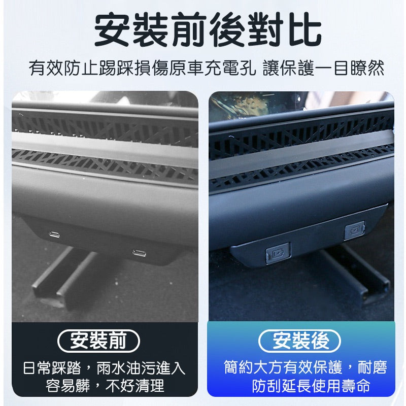 【虧本出清 售完不補】特斯拉 煥新版Model 3 Highland/煥新版Model Y Juniper 後排USB保護蓋