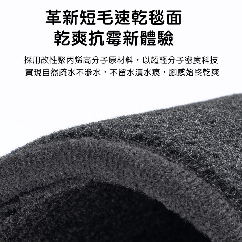 HALOBLK 黑洛  煥新版Model Y Juniper 雙層腳踏墊 / 前後行李箱墊+椅背墊四件組