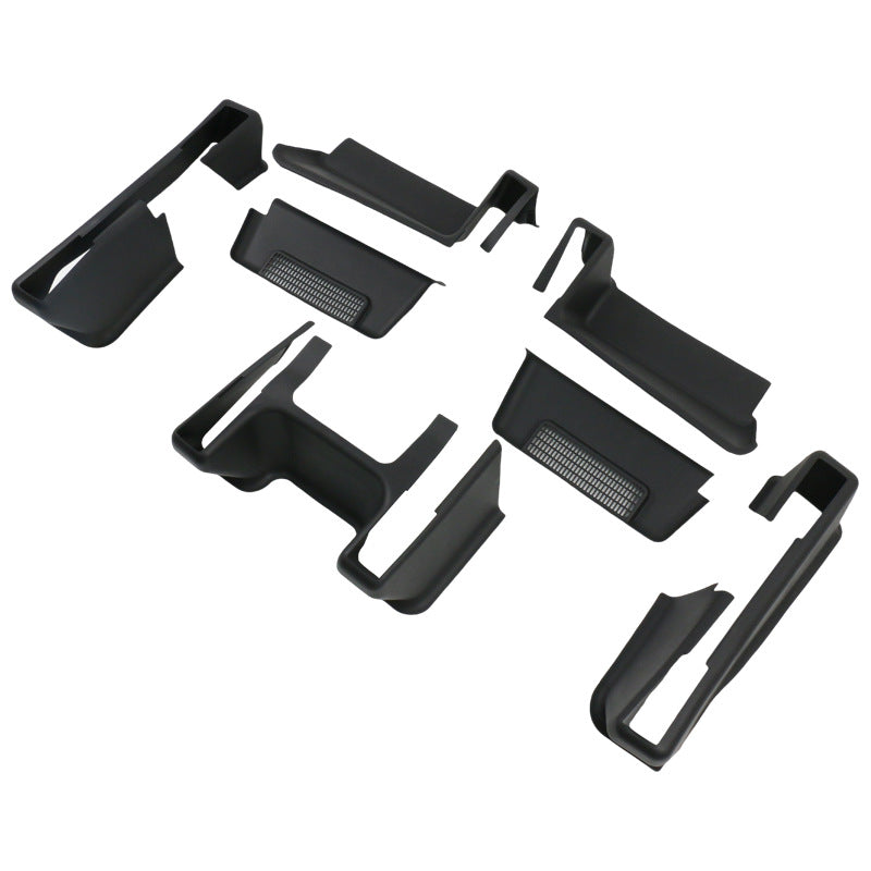 特斯拉 煥新版Model Y Juniper 座椅下滑軌護角七件組