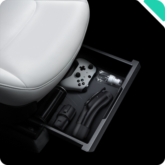 HALOBLK 黑洛 Model Y 座椅下儲物盒