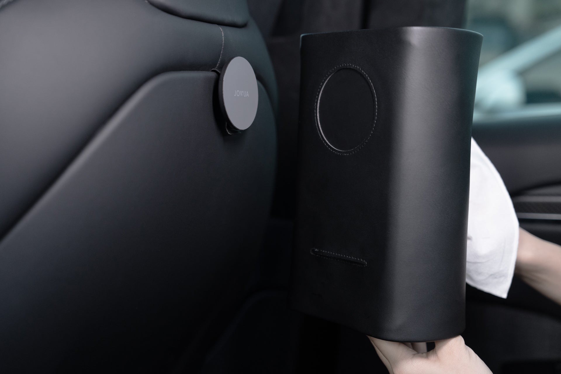 JOWUA MagSafe 皮革面紙盒