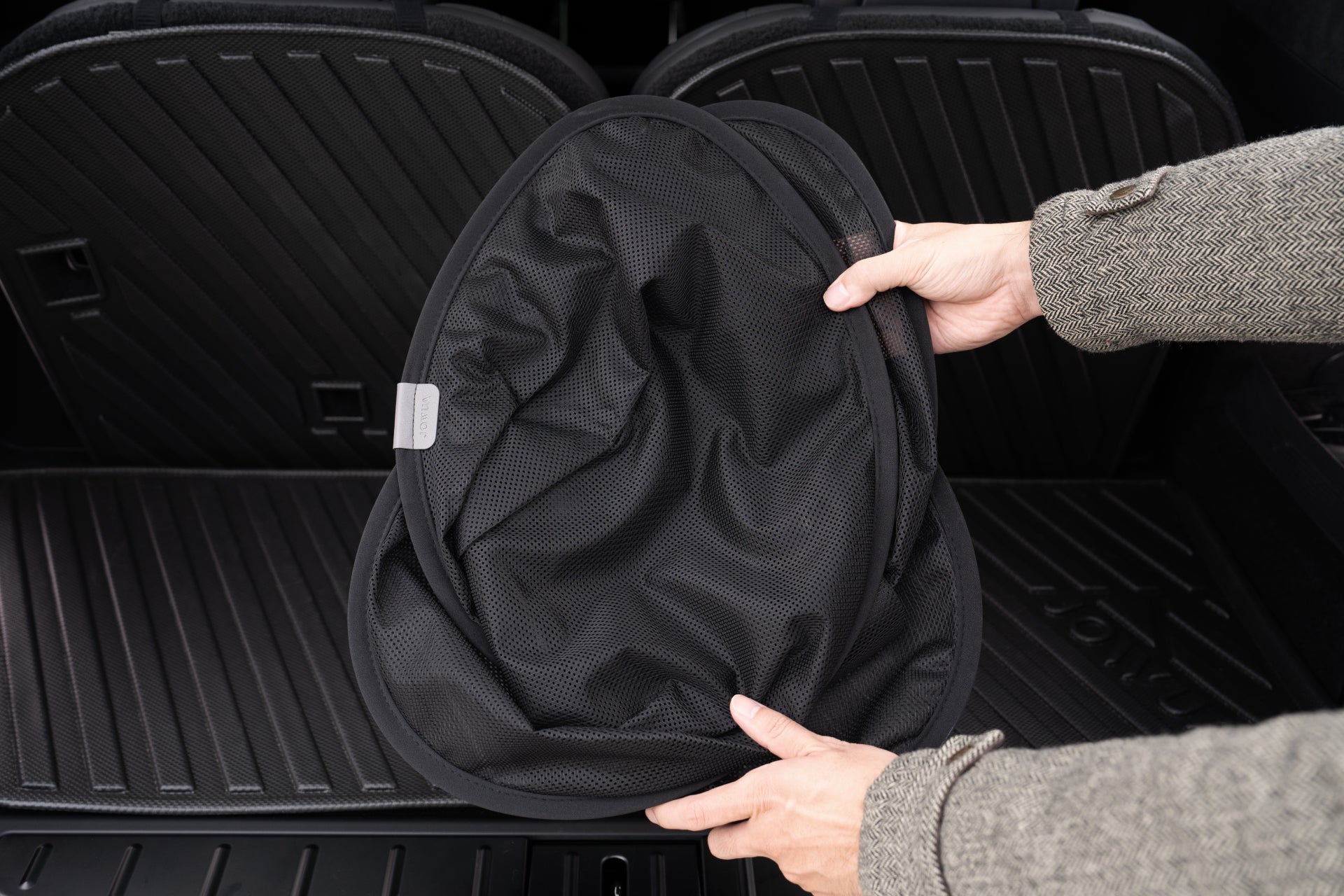 JOWUA 尾門＋三角窗遮陽簾(Model X)