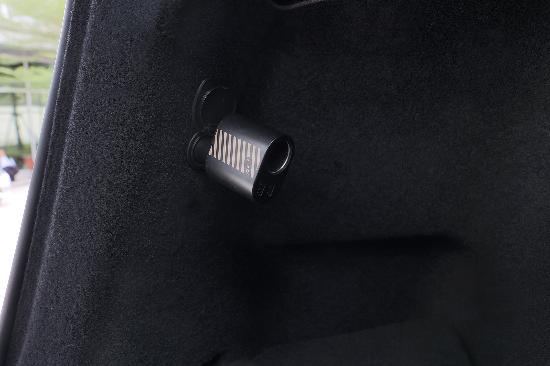 JOWUA 三合一 Type-C 擴充點菸器車充