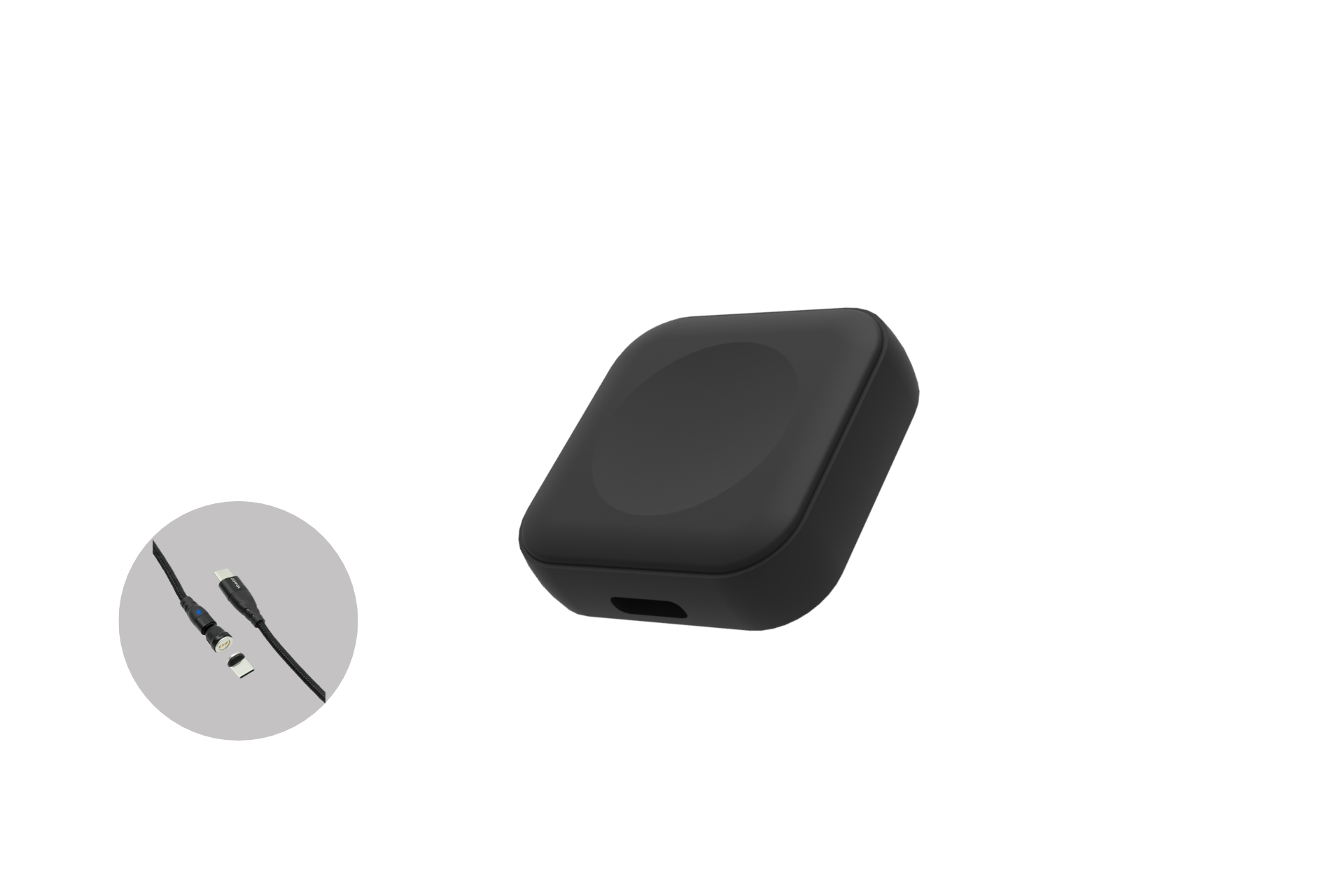 JOWUA 多功能無線充電底座＋Apple Watch 無線充電器 組合