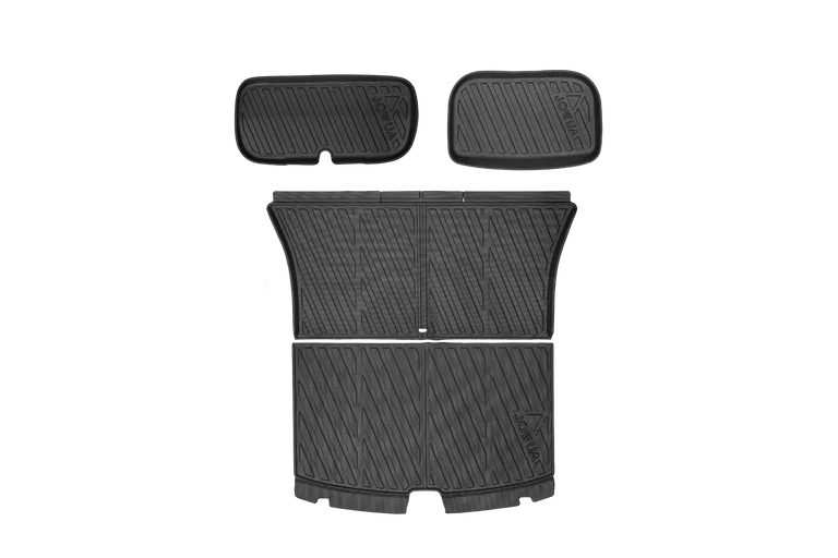 JOWUA 易開式防水行李廂墊｜可加選『椅背墊組合』(Model Y 煥新版 2025+/2021-2024)