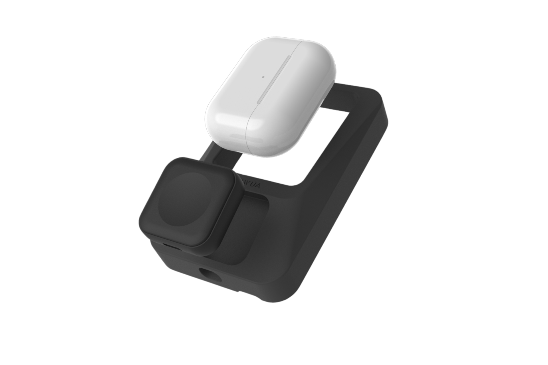 JOWUA 多功能無線充電底座＋Apple Watch 無線充電器 組合