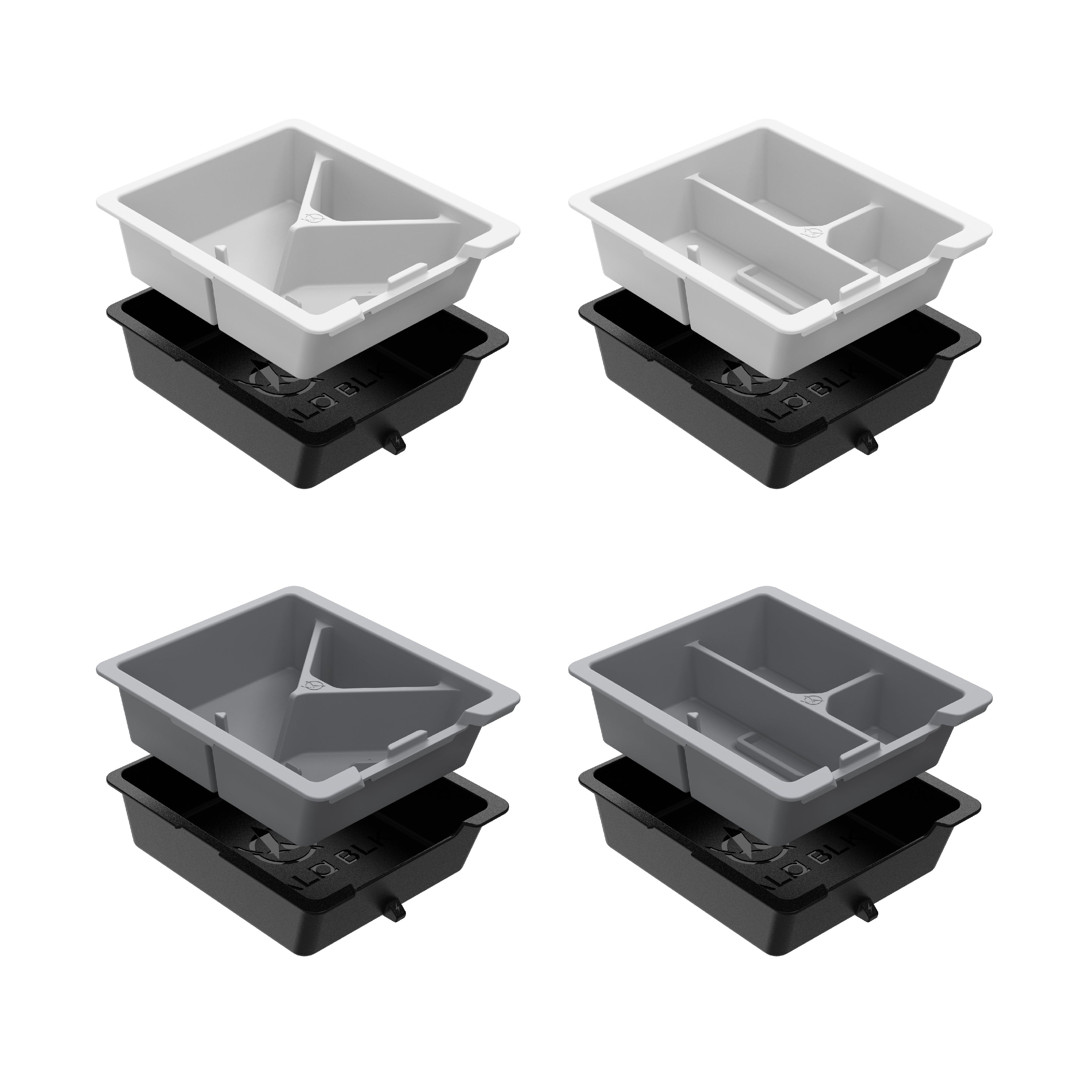 【虧本出清 售完不補】HALOBLK 黑洛 Model 3 / Y 雙層隱藏式中控儲物盒