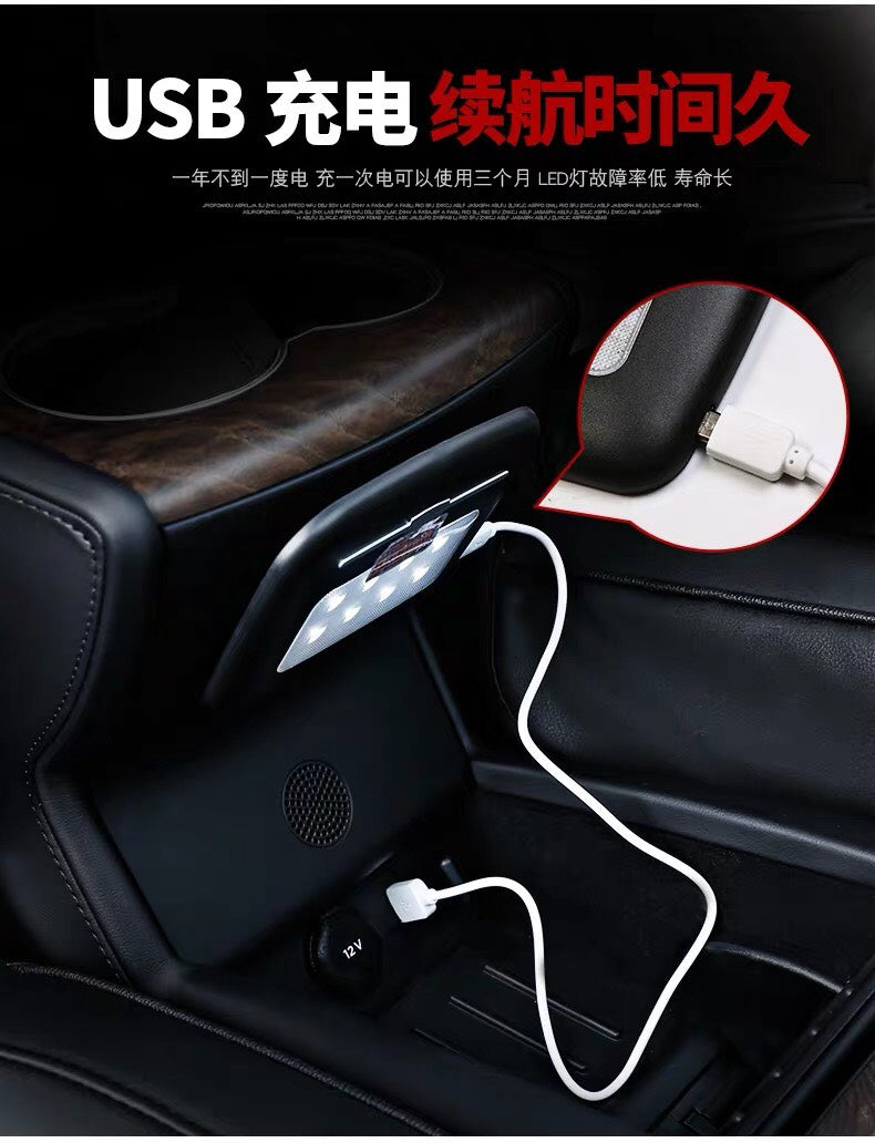 【虧本出清 售完不補】全車系通用 汽車觸控LED調光燈 灰色外殼