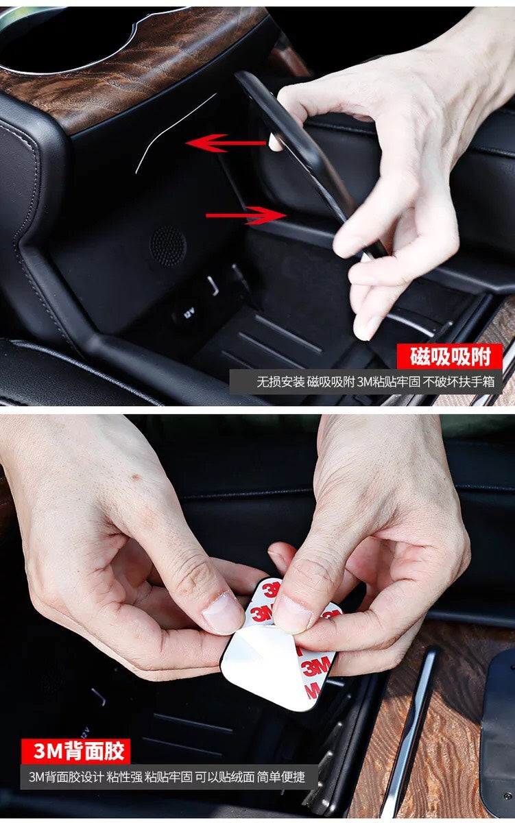 【虧本出清 售完不補】全車系通用 汽車觸控LED調光燈 灰色外殼