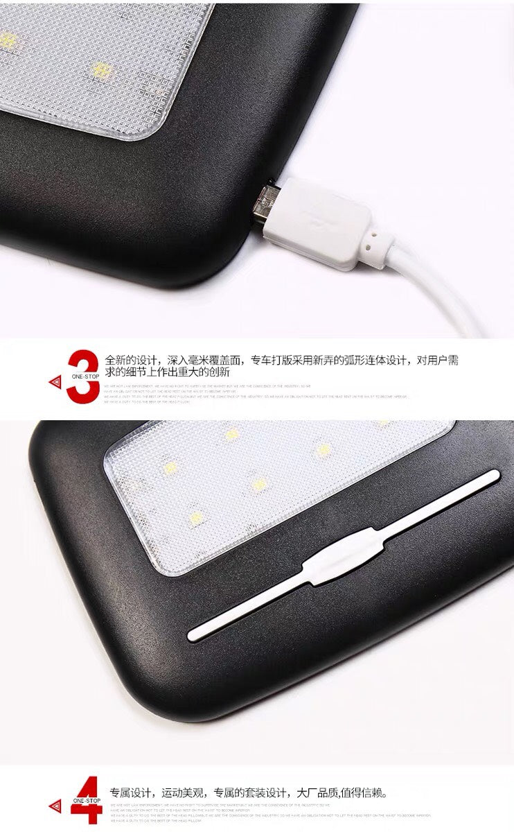 【虧本出清 售完不補】全車系通用 汽車觸控LED調光燈 灰色外殼