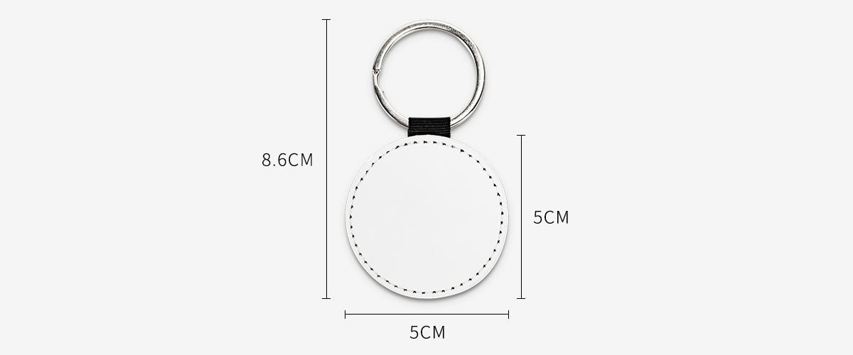 【虧本出清 售完不補】TOT 圓皮鑰匙圈