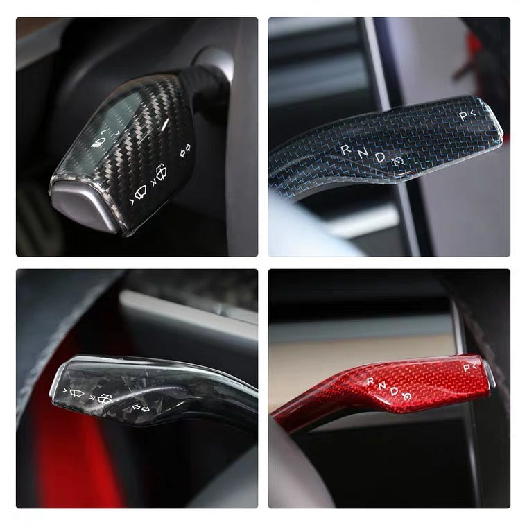 TPARTS Model 3/Y 真碳纖維檔桿