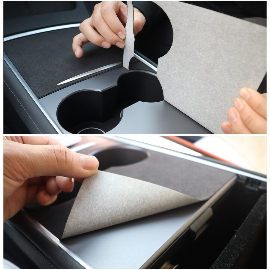 TPARTS Model 3/Y/煥新版3/煥新版Y 中控翻毛中控貼