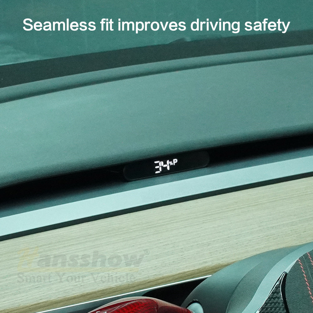 Hansshow Model 3/Y 儀表板隱藏式HUD