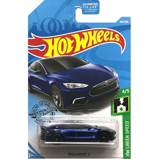 Hot Wheels 藍色第一代 Model S 模型玩具車