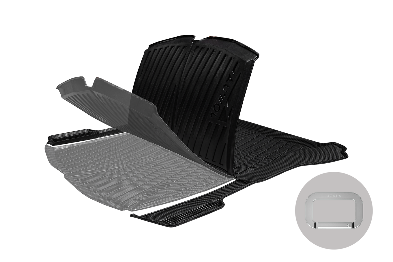 Jowua Model 3 立體防水行李廂墊  (Model 3, 2018-2023)