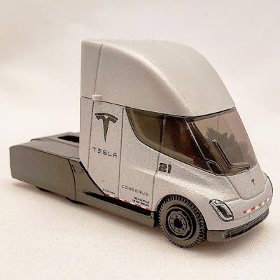 Matchbox Convoys Tesla Semi Trailer 卡車模型